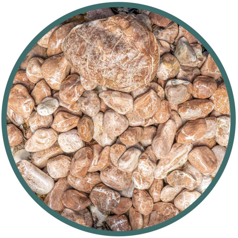 Vente galet décoratif rose malaga - Joannic Casteljaloux Lot-et-Garonne