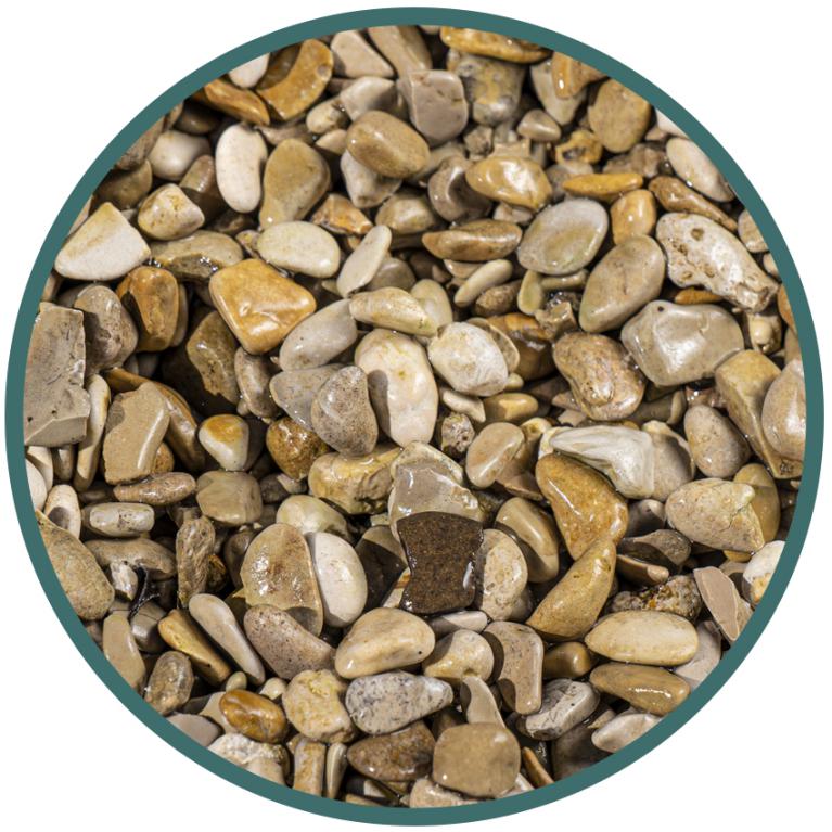 Vente roulé concassé beige décoratif - Joannic Casteljaloux Lot-et-Garonne