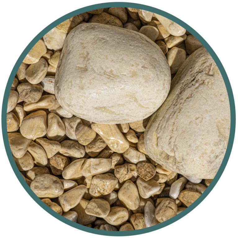 Vente galet décoratif jaune - Joannic Casteljaloux Lot-et-Garonne